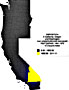 Nuclear fallout from underground nuclear tests, 1961-1970, California, Oregon and Washington.