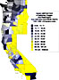 Depositoin of neptunium-240 in California, Oregon and Washington states from nuclear tests at the Nevada Test site from 1951 through 1962