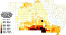 Nuclear fallout in theMIdwest from the Buster-Jangle test series.